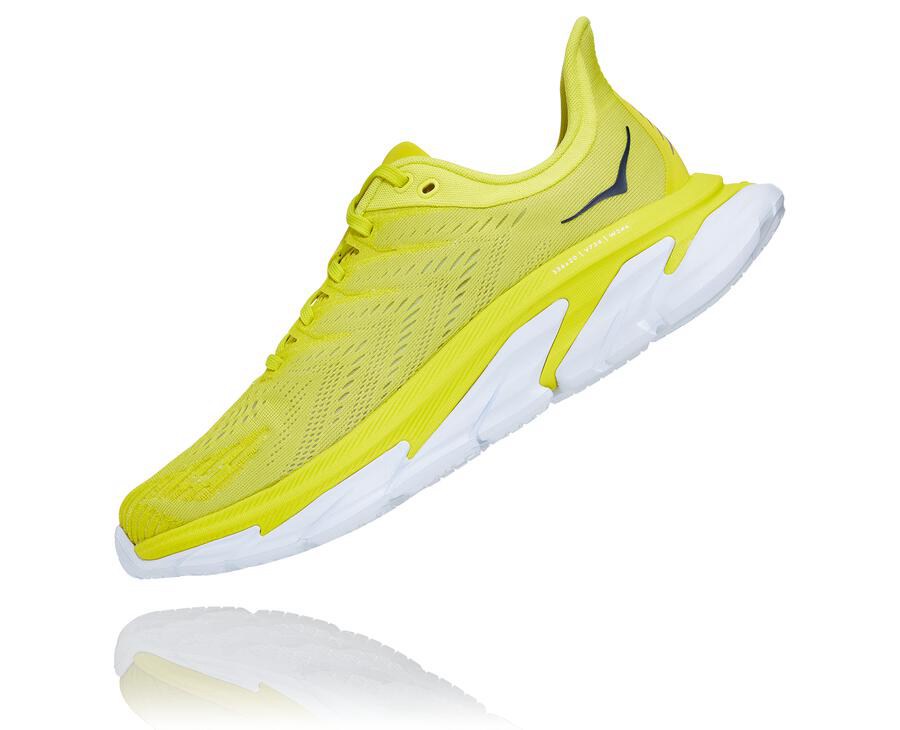 Chaussure Running Hoka One One Clifton Edge Homme - Fluorescente - LKX-653217